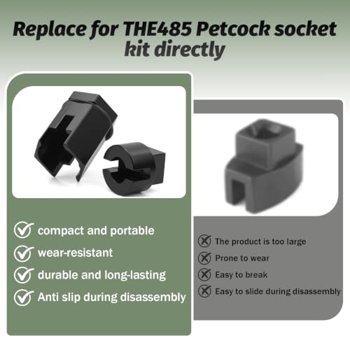 485 Petcock Socket Set, Semi-Open Radiator Drain Plug Removal Tool