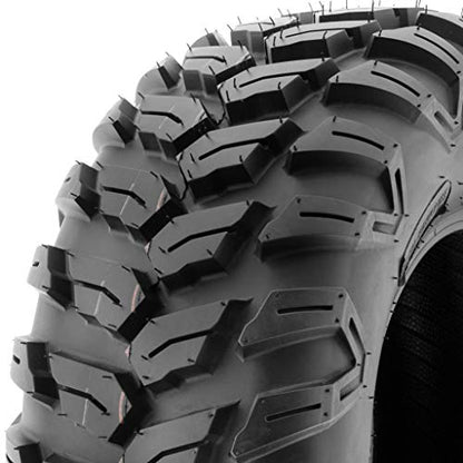 SunF A043 XC Sport-Performance ATV/UTV Off-Road RADIAL Tires - 25x10R12, 6PR (Pair of 2) - size: 25x10R12