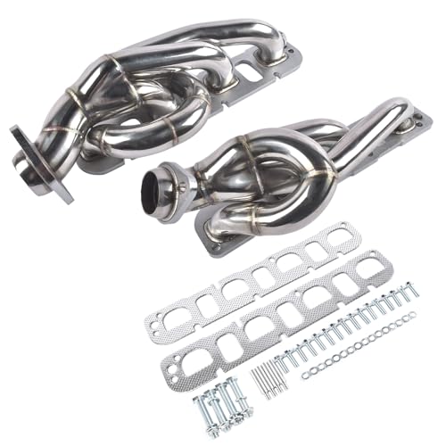 Exhaust Shorty Headers Manifold Replacement for Ram V8 5.7L 345