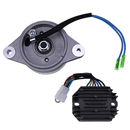 Alternator Regulator 15533-64600 H1550-64600 15531-64017 Compatible With Kubota B1750D B1750E B1750HST-D B1750HST-E G2000 G3200 G4200 G5200