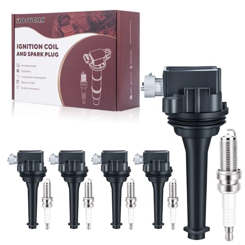 UF517 Ignition Coils & Spark Plugs Tune Up Kit, 5 Pack - size: UF517 & Spark Plugs