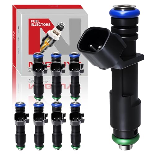 FJ817 Fuel Injectors Set of 8 Compatible with Ford Lincoln 5.4L - size: FJ817