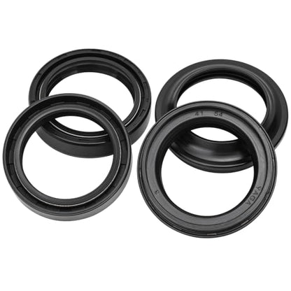AHL Front Fork Shock Oil Seal and Dust Seal Set 41mm x 54mm x 11mm for Suzuki GSXR600 2006-2012/GSXR600W GSXR600 W 1992-1993/GSXR750W GSXR750 W 1993-1996/GSX600F GSX600 F 1988-2006/SV650 2003-2010