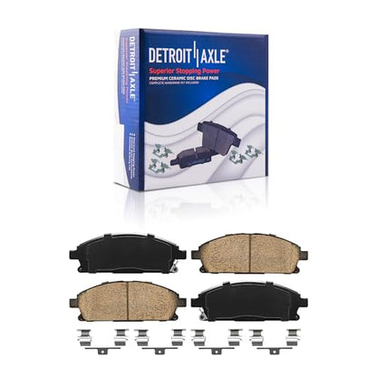 Detroit Axle - Front and Rear Brake Kit for 03-06 Acura MDX - size: 8PR1200368/kit