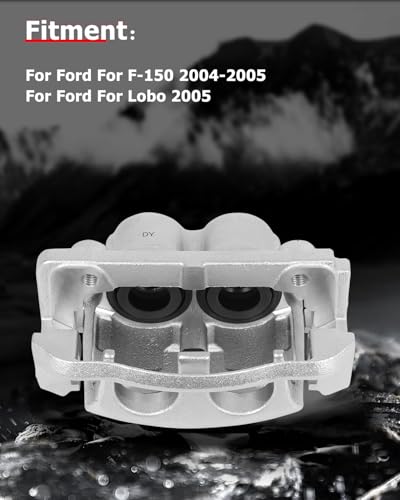 cciyu Front Left Disc Brake Caliper Assembly With Bracket 18B4861 - size: Front Left[18B4861]