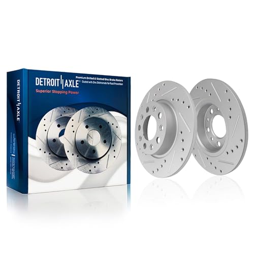 Detroit Axle - 8pc Brake Kit for Jeep 2015-2022 Renegade 2016-2020 500X - size: 8PR53084/KIT