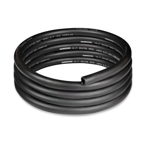EVIL ENERGY 1" Heater Hose 10FT Coolant Radiator SAE 20R3 60PSI - size: 1 10FT
