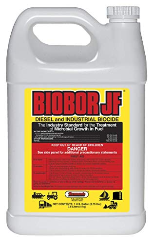 BIOBOR JF Diesel Fuel Additive: Highly Effective Fuel Biocide Supplement, Prevents Corrosion of Fuel Tanks, Increases Lubricity, Dual Phase Chemistry | 1 Gallon, (BBJUG01US) - style: 1 Gallon