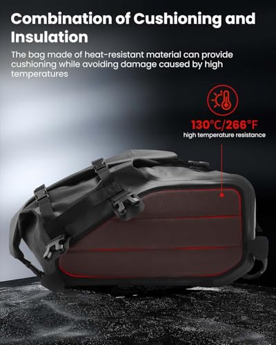 ILM Motorcycle Saddlebags Waterproof Motorbike Side Bags 48L(24L*2) BS3