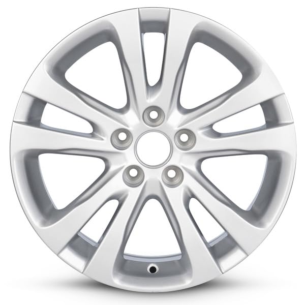 New OEM Replacement Wheel for 2015-2017 Chrysler 200 17x7.5 inch Steel Rim Painted Black Fit 215/55R17 - size: 17x7.5 inch