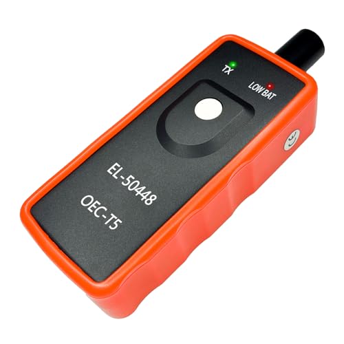 TPMS Relearn Tool, TPMS Programming Tool, EL-50448 OEC-T5 Tire Pressure Monitoring System Reset Device, Car Tire Sensors Reset Tools, Monitoring System Activation Programmer for GM Chevy Buick