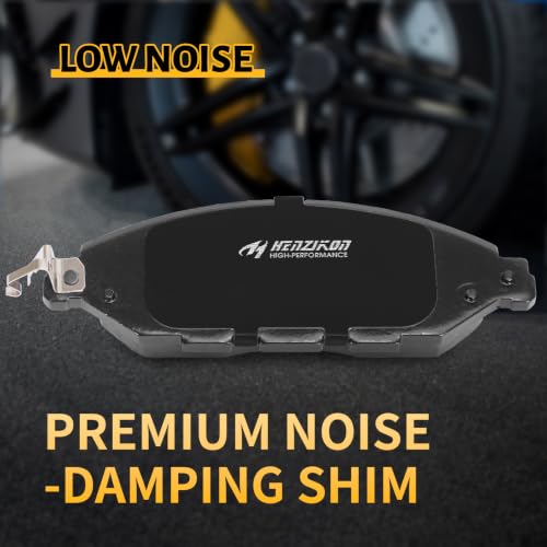 Ceramic Front and Rear Brake Pads Compatible with 2013 Infiniti JX35;2014-2020 Infiniti QX60;2013-2020 Nissan Pathfinder;2015-2020,2022-2025 Nissan Murano;2021 Murano(To 11/20)(D1649+D1288) - color: HZ1649+HZ1288