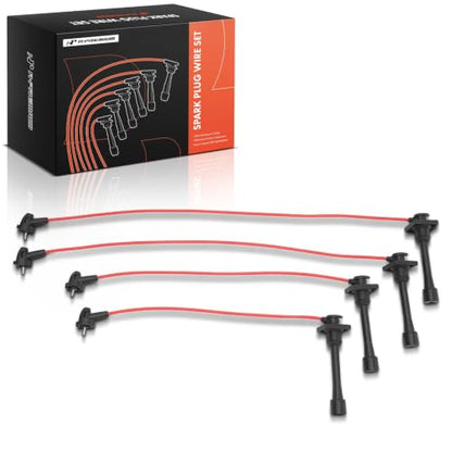 A-Premium 5MM Spark Plug Wires Set of 4 Compatible with Toyota & Geo