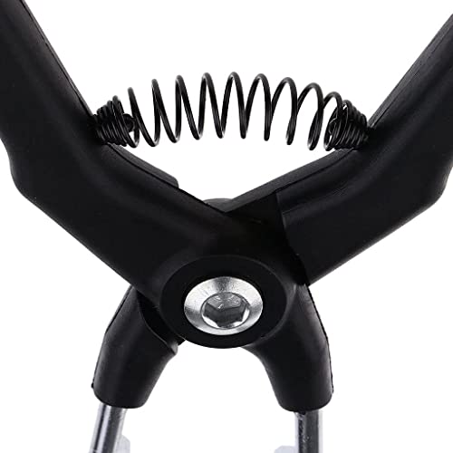 Relay Puller Pliers，Heavy Duty Automotive Relay Fuse Installation Remover Pliers Car Puller Straight Jaws Black Color - Spring Loaded