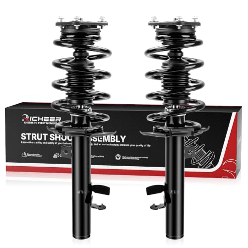 Richeer 172750 Front Strut Shock Assembly Compatible With 2014-2019 Escape - color: 172570, size: 2014-2019 Ford Escape Front Strut Assembly