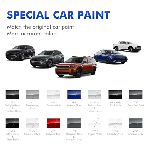 WW8 Quart White Touch Up Paint for Hyundai - color: WW8 Quart White