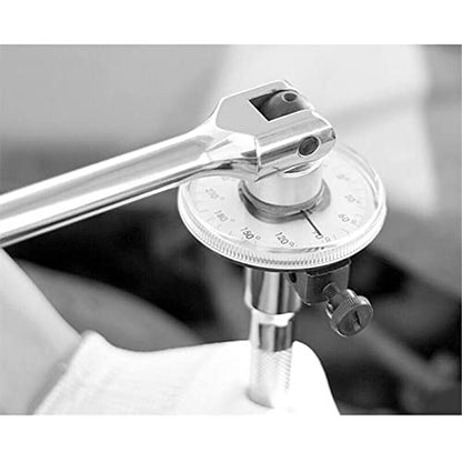 1/2 Inch Torque Wrench Angle Gauge Tool,360° Adjustable 1/2" Drive Torque meter Wrench Set,Professional Measure Tool,Gift - color: Old Model