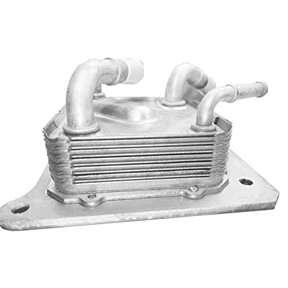 Engine CVT Transmission Oil Cooler 21606-28X0B with O-Rings Compatible with 2013-2019 Nissan Altima Maxima Murano Pathfinder Quest Rogue 2.5L & 3.5L 4/6 Cylinder Engine