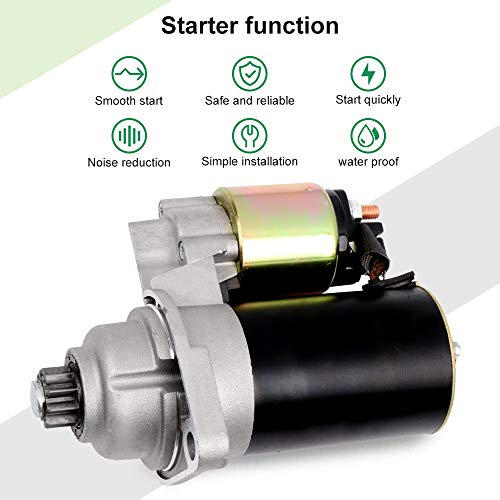 SCITOO Starter Fit For Audi TT 2000-2002 L4 1.8L 17780N - size: 17780N