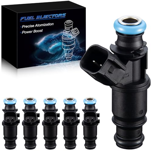 FJ706 Upgraded Fuel Injectors V6 3.8L Fit For:-Pontiac Grand Prix 2004 2005 2006 2007 2008 For:-Buick LaCrosse 2005-2009 Allure Lucerne Injectors(set of 6) - size: FJ706(6)