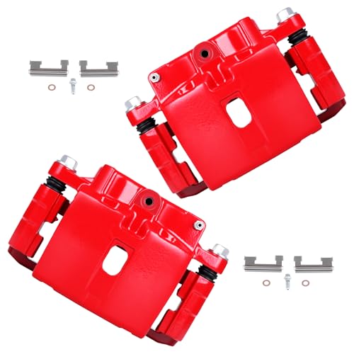 cciyu Front Left & Right Disc Brake Calipers Assembly 18-B4729 18-B4728 - size: Front[18-B4729+18-B4728]