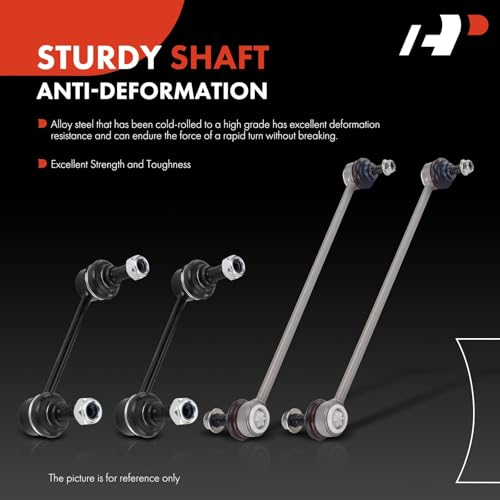 A-Premium Front & Rear Sway Bar Link Stabilizer Bar End Link Kit
