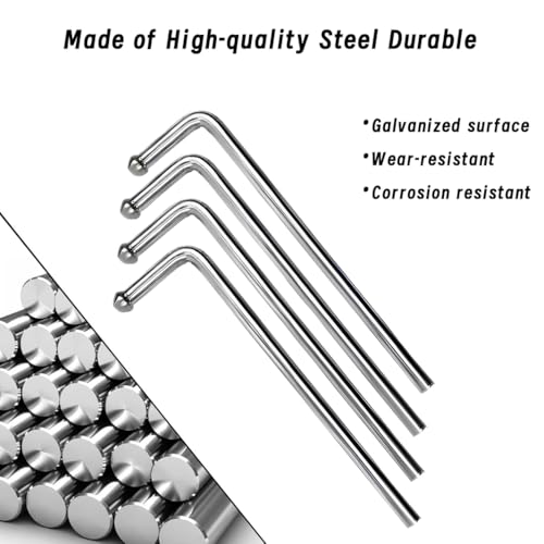 4 pcs Universal Swinging 10" Stainless Steel Exhaust Hanger 0.47" Rod Weld On