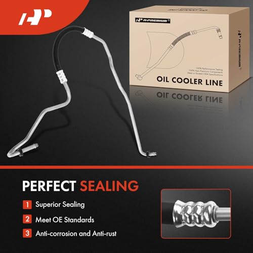 A-Premium Automatic Transmission Oil Cooler Line Hose Assembly