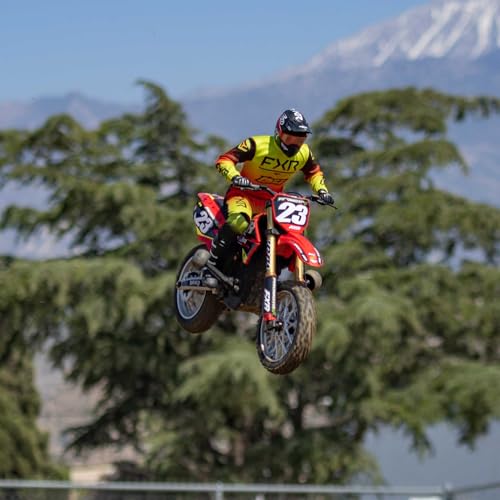 Losi RC Motorcycle Promoto-MX 1/4 Motorcycle Ready-to-Run Battery and Charger Not Included FXR LOS06000T1 Red - color: Red