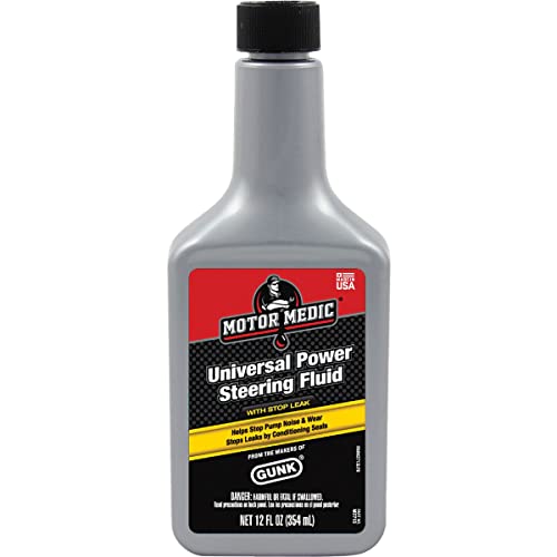 Gunk® M2713 Universal Power Steering Fluid With Stop Leak, 12 Oz