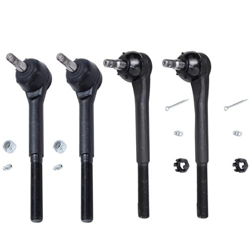 Detroit Axle - Front Tie Rods Kit for 82-92 Chevy Camaro Pontiac Firebird - size: 4S42792/group