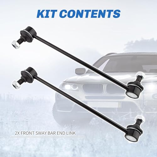 Sway Bar Link Front 2 Pcs Compatible With Toyota Corolla IM Matrix Prius Pontiac VIbe Scion TC Automotive Replacement Sway Bar Links Kit K90433, K80230 - size: K80230