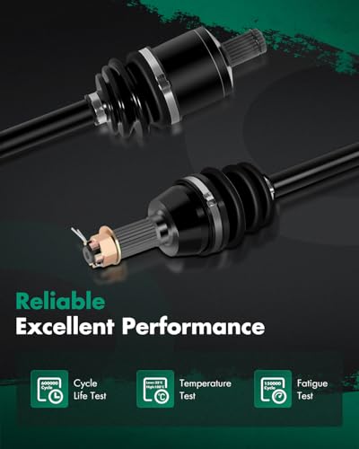 SCITOO Pair Front CV Axle Shaft Assembly for Polaris RZR 570 2012-2021