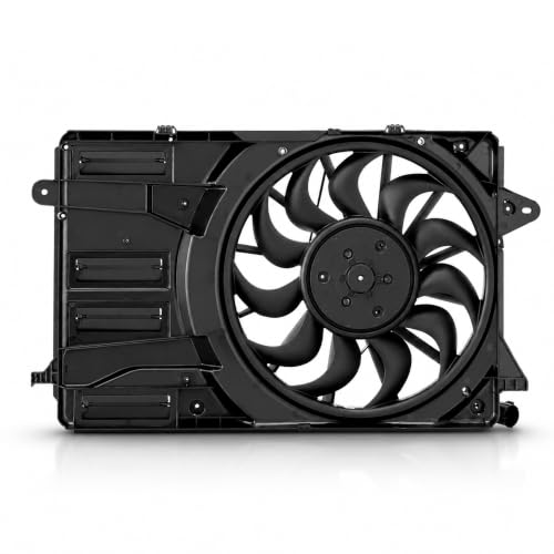 MOSTPLUS Radiator Cooling Fan Assembly, 4-PIN Electric Cooling Fan, Compatible with Chevrolet Models: Malibu 2016-2020, Replaces OE 84297662 84297679 - style: 2016-2020 Chevy Mabibu