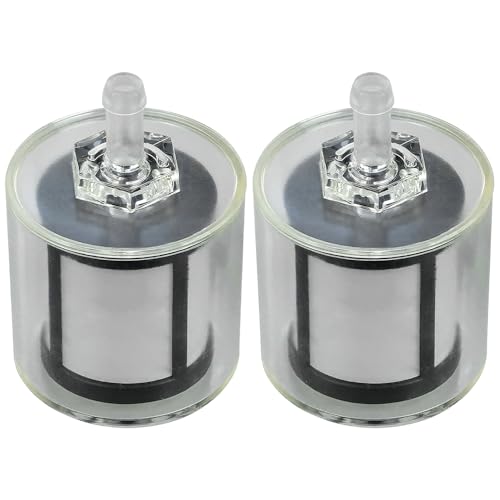 2PCS 416-5884 1/8NPT Fuel Filter Compatible with Caterpillar CAT 226D 232D 236D 239D 297D2 297D2XHP 299D 272D 272DXHP 279D 287D 289D Compact Track Loader Replace 4165884