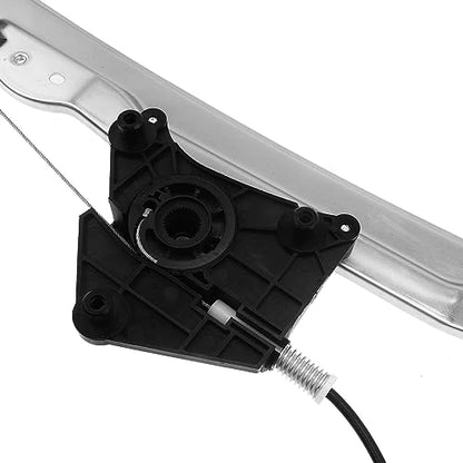 A-Premium Front Driver and Passenger Side Power Window Regulator with Motor - style: Front Driver+Passenger (LH+RH)