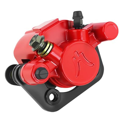 PRO BAT Rear Brake Caliper with Brake Pad - color: Red