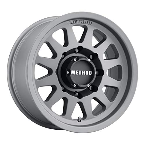 Method Race Wheels 704 Titanium 17x8.5" 8x170", 0mm offset 4.75" Backspace, MR70478587800 - color: Titanium, size: 17x8.5 inches, 8x170, 0/4.75"