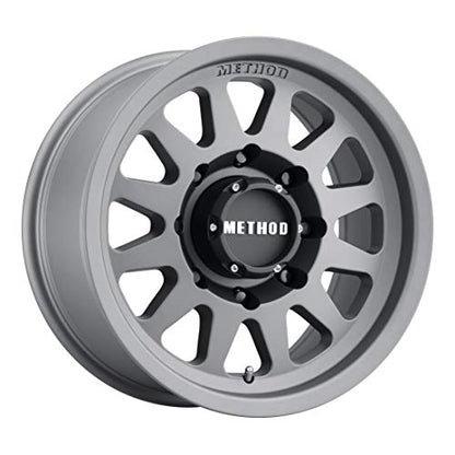 Method Race Wheels 704 Titanium 17x8.5" 8x170", 0mm offset 4.75" Backspace, MR70478587800 - color: Titanium, size: 17x8.5 inches, 8x170, 0/4.75"