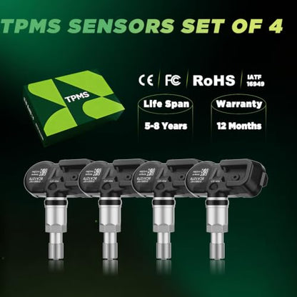 TPMS(Tire Pressure Sensor) 315Mhz with Tacoma/4Runner/ES350/RX350 (4PCS)