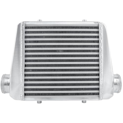 Universal Intercooler 18''x13''x3.3" Front Mount Intercooler 3'' Inlet and Outlet Aluminum Turbo Intercooler Direct Replacement for Any Turbo Charger system - size: 18''x13''x3.3" 3''