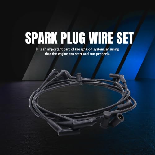 671-6108 Ignition Spark Plug Wires Set of 6 - style: 671-6108