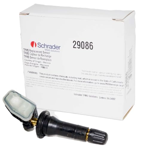 Schrader 29086 Rubber Snap-in 433MHz TPMS Sensor Compatible with Chevrolet