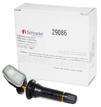 Schrader 29086 Rubber Snap-in 433MHz TPMS Sensor Compatible with Chevrolet