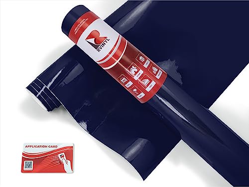 Avery Dennison SW900 699-O Gloss Indigo Blue Supreme Wrapping Film Vinyl Vehicle Car Wrap Sheet Roll - (12" x 60" w/Application Card) - color: Gloss Indigo Blue, size: 1ft x 5ft