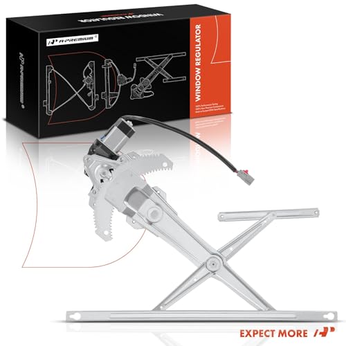 A-Premium Front Driver Side Power Window Regulator with Motor (4-Pin) - style: Front Driver