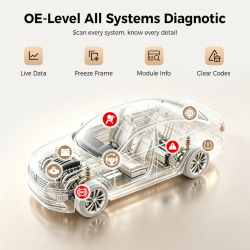 TOPDON ArtiDiag600 Pro OBD2 Scanner, Car Diagnostic Tool for All Systems