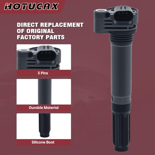 UF649 Ignition Coils & SP649 Iridium Spark Plug Set, 4 Pack - size: UF649 & Spark Plugs