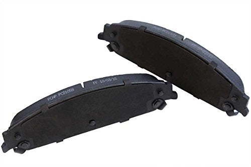AutoShack Front Vented & Rear Vented E-Coated Rotors & Premium Pads - style: ShadowGuard & Premium Pad