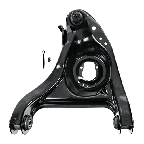 TRQ Front Lower Driver and Passenger Side Control Arm and Ball Joint Set 2 - style: PSA62268